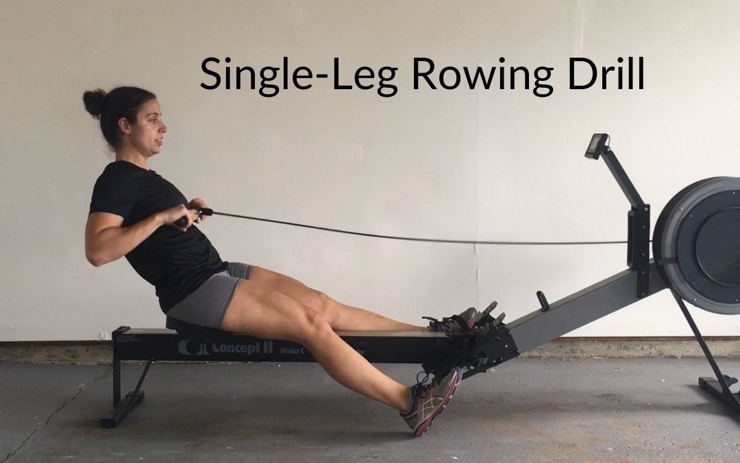 Single-Leg Rowing Drill